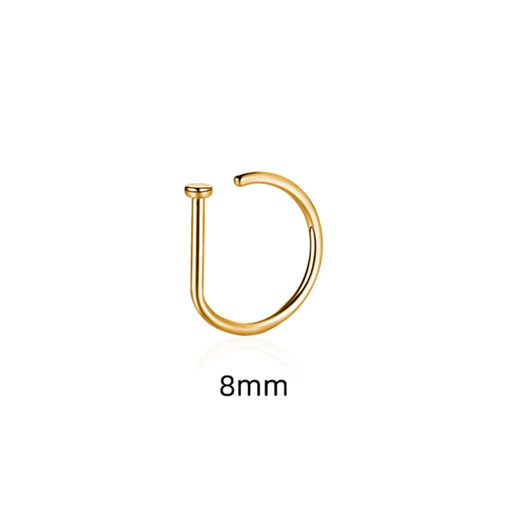 Luxe Unisex Nose Ring – No Piercing, All Glam