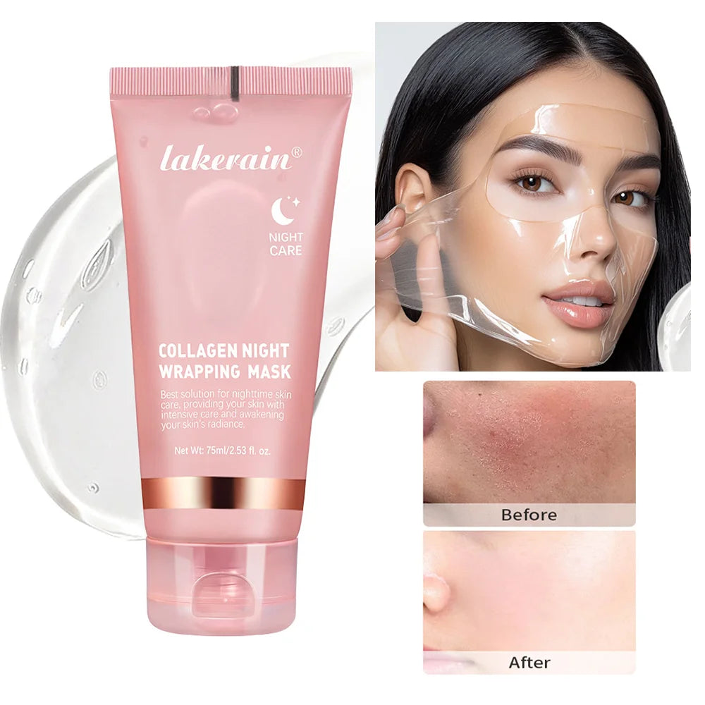 Korean Collagen Glow Mask – Lift, Firm & Rejuvenate While You Sleep