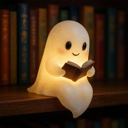 Kawaii Ghost Bedside Light – Kids Sleep Night Lamp