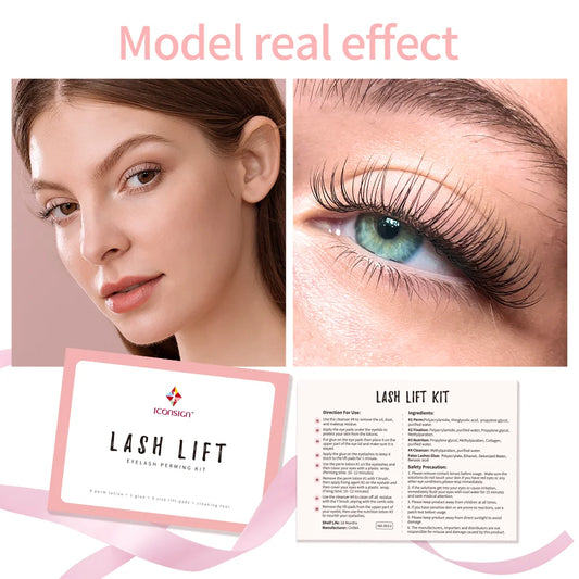 Long, Curled & Lifted Lashes for Weeks – Instant Lash Lift Kit to Enhance Your Beauty