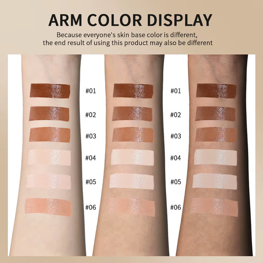 Stick Foundation Balm Serum Boosted Skin Tint Foundation Stick Smooth Plumper Hight Coverage Travel Bronze Foundation Stick Make