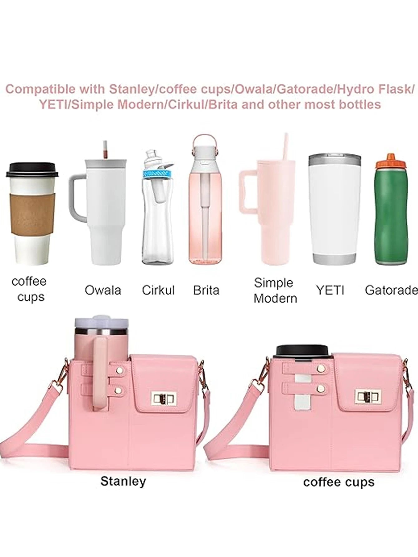 Universal Outdoor Crossbody Water Bottle Holder – Portable & Multifunctional