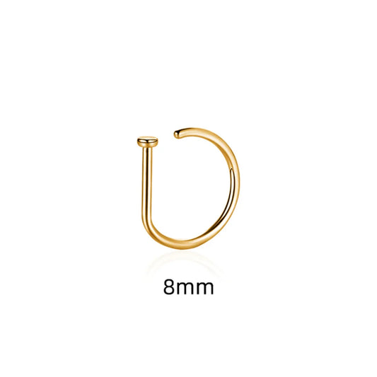 Luxe Unisex Nose Ring – No Piercing, All Glam