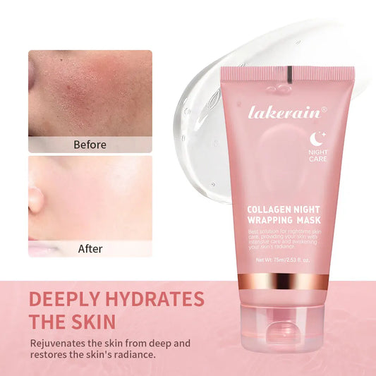 Korean Collagen Glow Mask – Lift, Firm & Rejuvenate While You Sleep