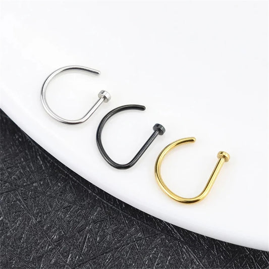 Luxe Unisex Nose Ring – No Piercing, All Glam