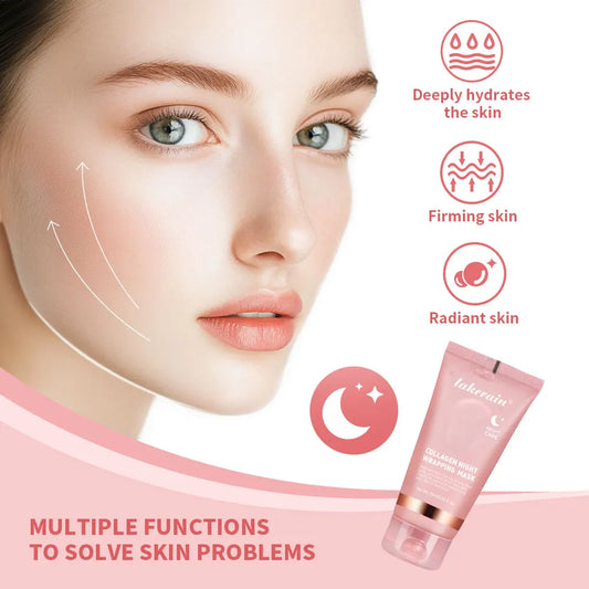 Korean Collagen Glow Mask – Lift, Firm & Rejuvenate While You Sleep