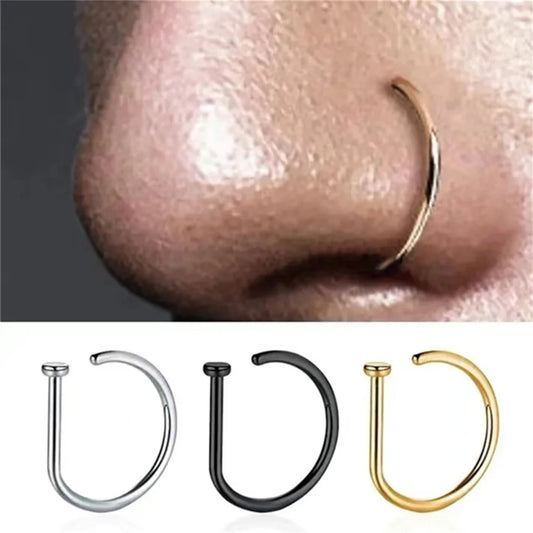 Luxe Unisex Nose Ring – No Piercing, All Glam